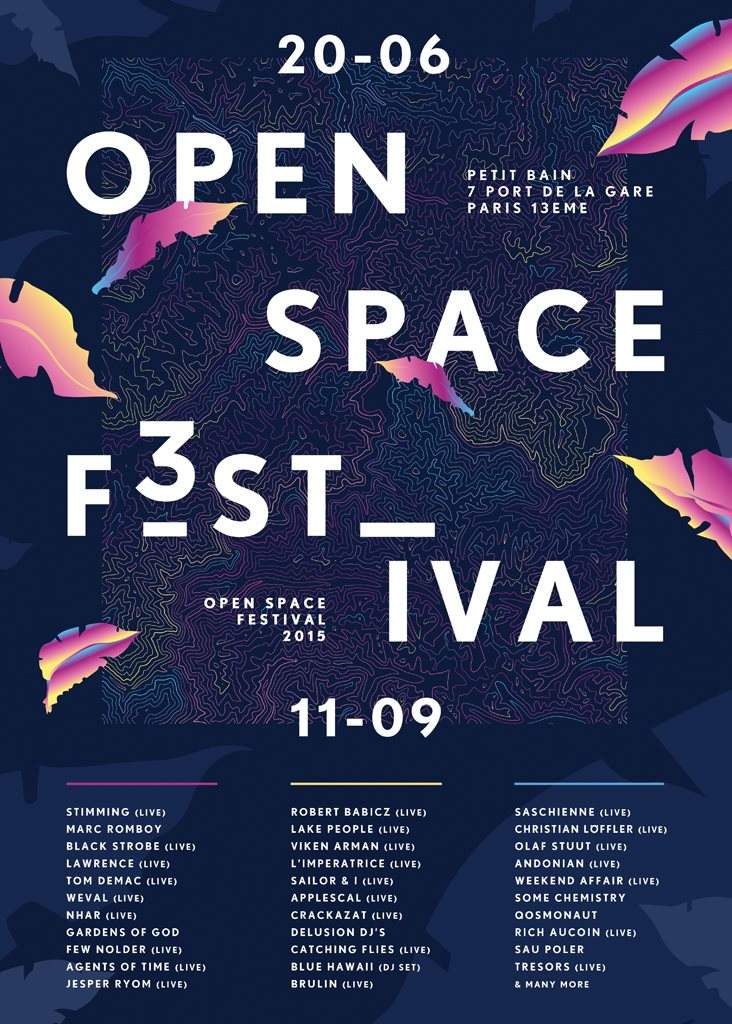 Open Space Day 4: Christian Loffler (Live) + Lawrence (Live) + L'impératrice (Live) & More - フライヤー表