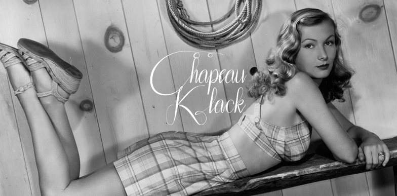 Chapeau Klack - フライヤー表
