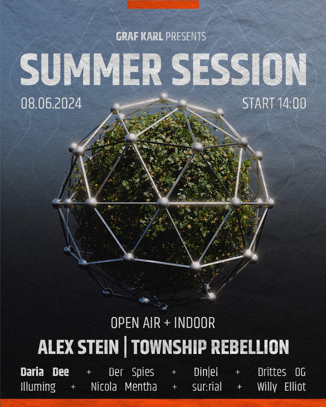 SUMMER SESSION with Township Rebellion and Alex Stein - Página frontal