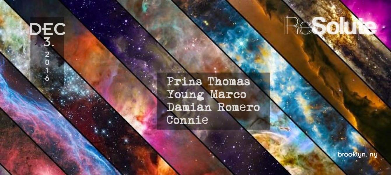Resolute with Prins Thomas, Young Marco and Damian Romero - Página frontal
