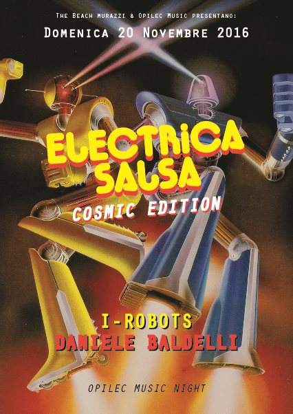 Electrica Salsa Cosmic Edition - Página frontal