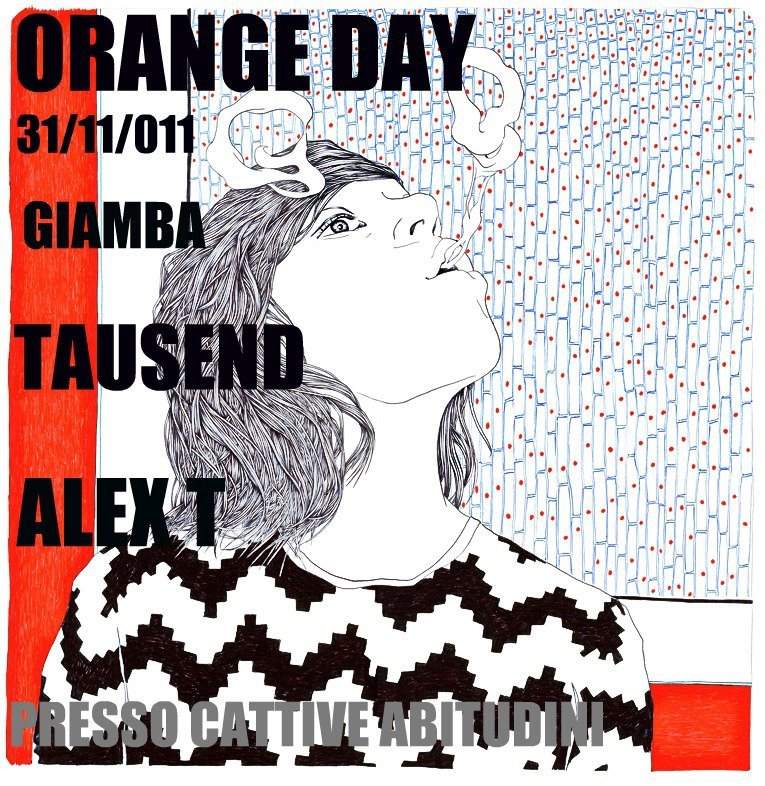 Orange Day - フライヤー表