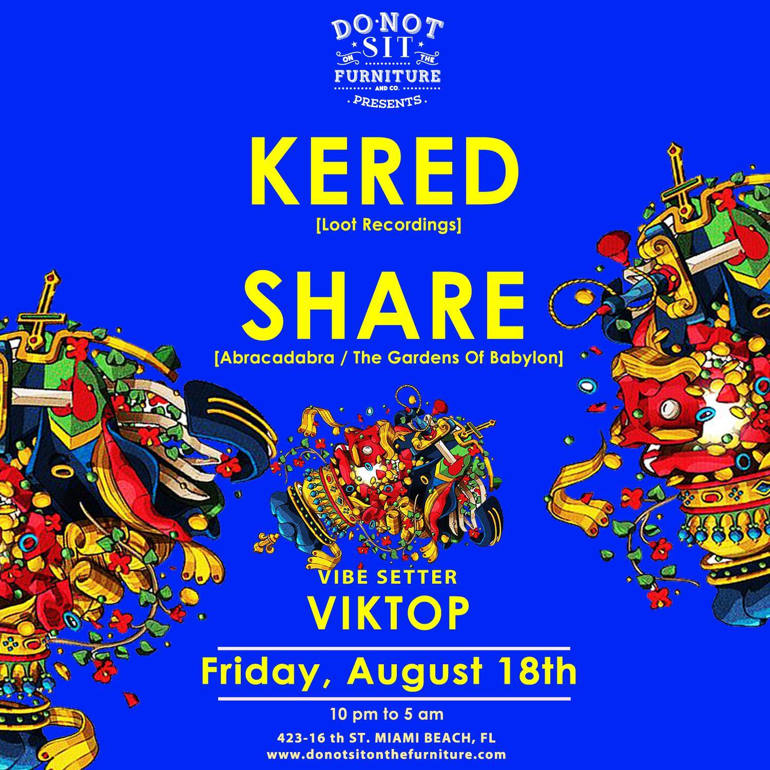Kered [Loot Recordings] & Share [Abracadabra] - Página frontal