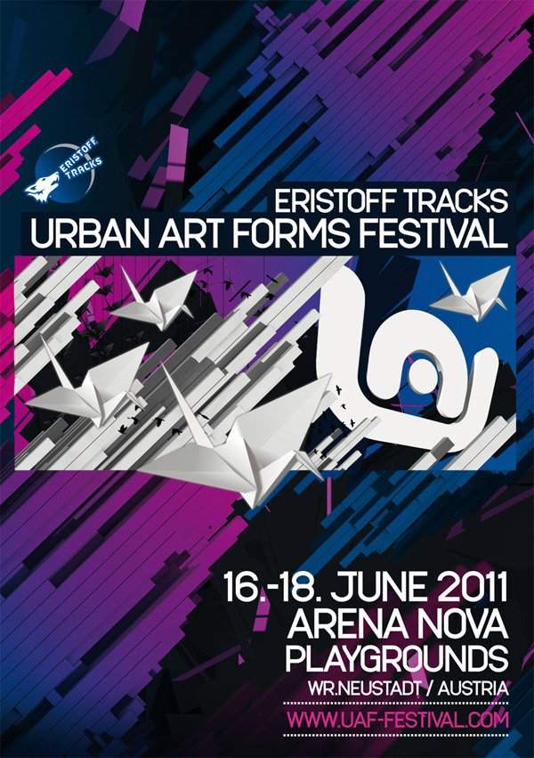 Eristoff Tracks Urban Art Forms Festival 2011 - Página frontal