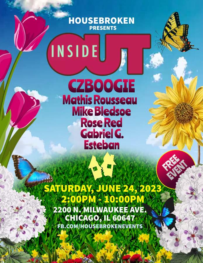 INSIDE/OUT: House Music Day Party with Czboogie, ROSE RED, MATHIS ...