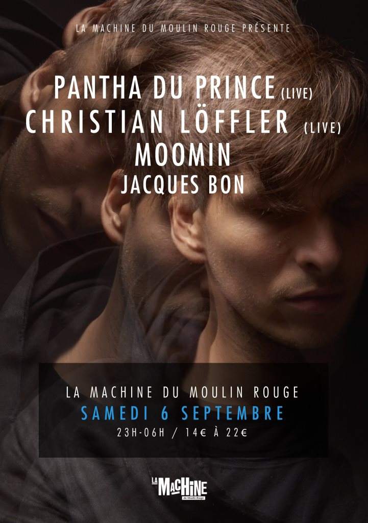 La Machine Présente Pantha Du Prince - Live, Christian Löffler - Live, Moomin & Jacques Bon - Página frontal