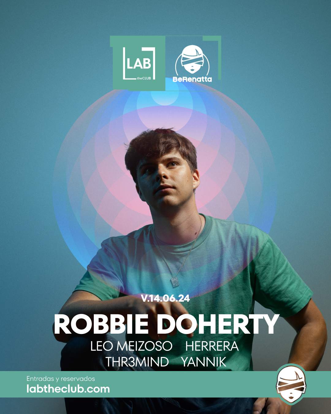 BeRenatta with Robbie Doherty bei LAB theCLUB, Madrid