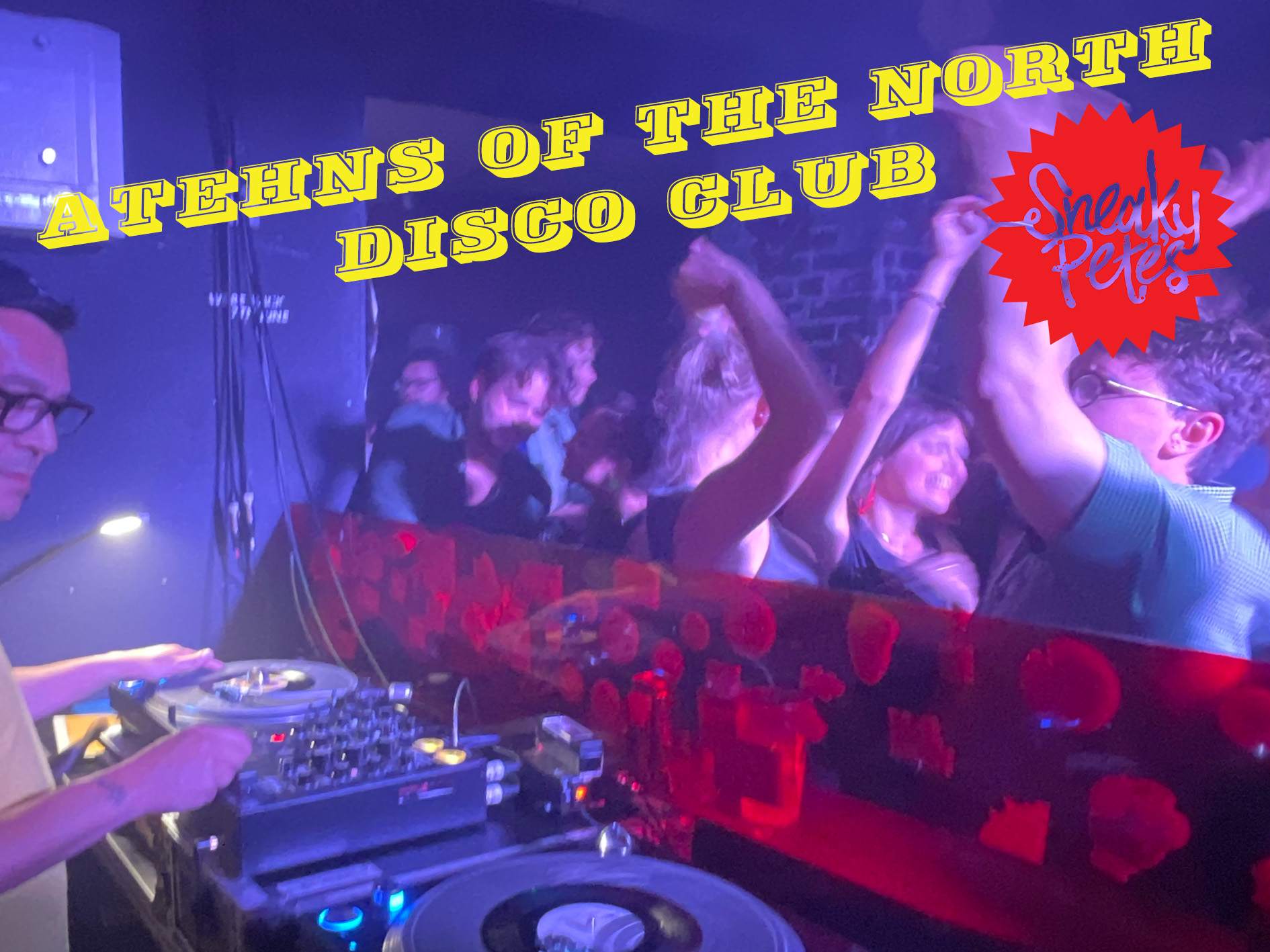 Athens of the North Christmas Disco Club: DJ Dribbler (Ibiza) - Página frontal