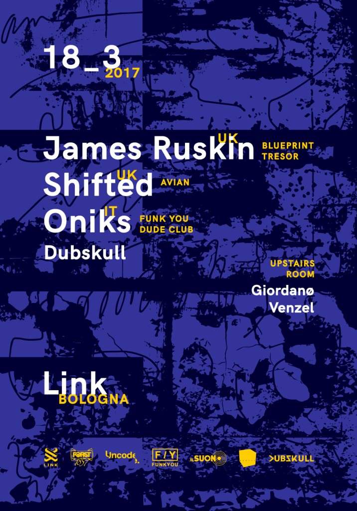 James Ruskin, Shifted & Oniks - Página trasera