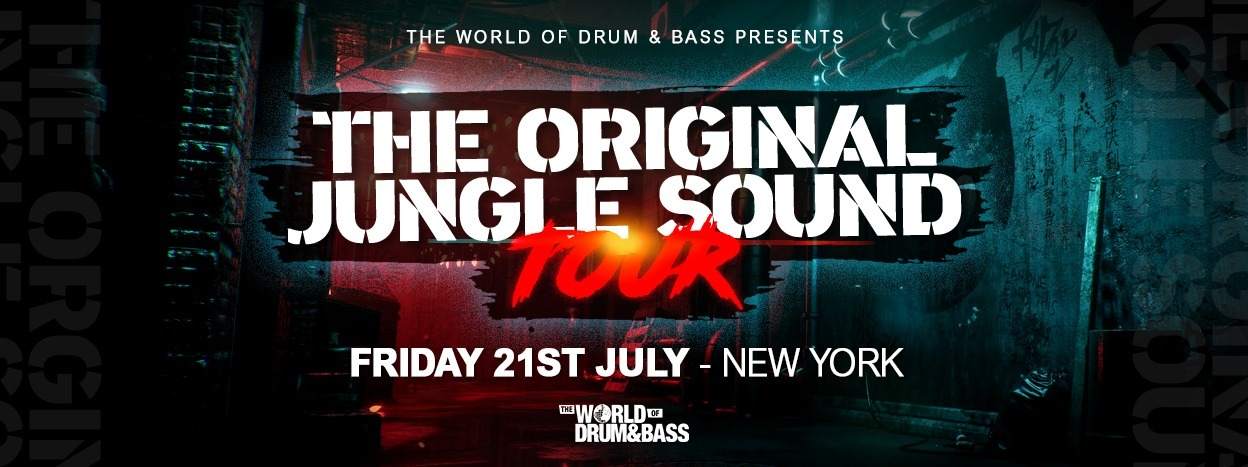 World of DNB²-The Original Jungle Sound Tour - Página frontal