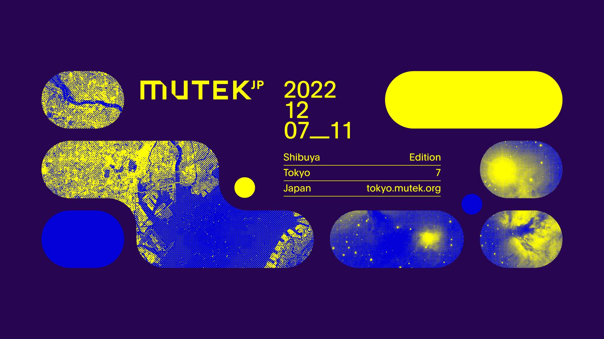 MUTEK.JP 2022 - フライヤー表