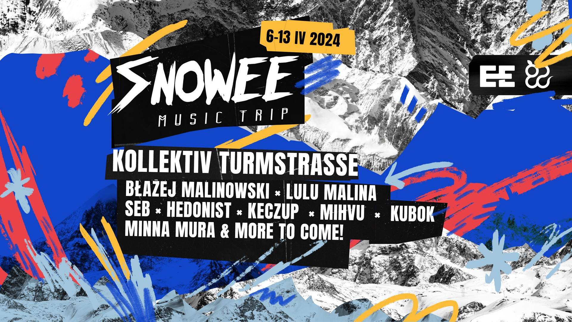 Snowee Music Trip 2024 - フライヤー表