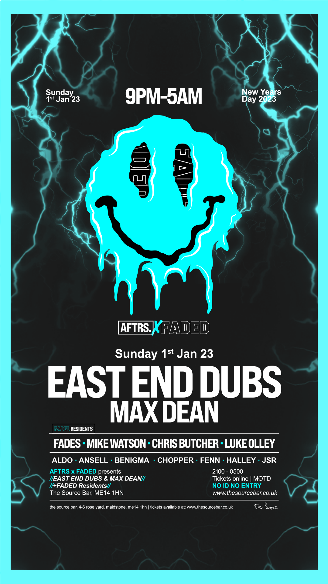Faded X East End Dubs & Max Dean - Página frontal