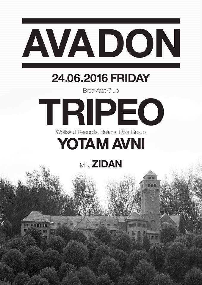 Avadon with Tripeo - フライヤー表