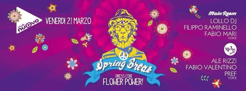 Spring Break - Power Flower - Página frontal
