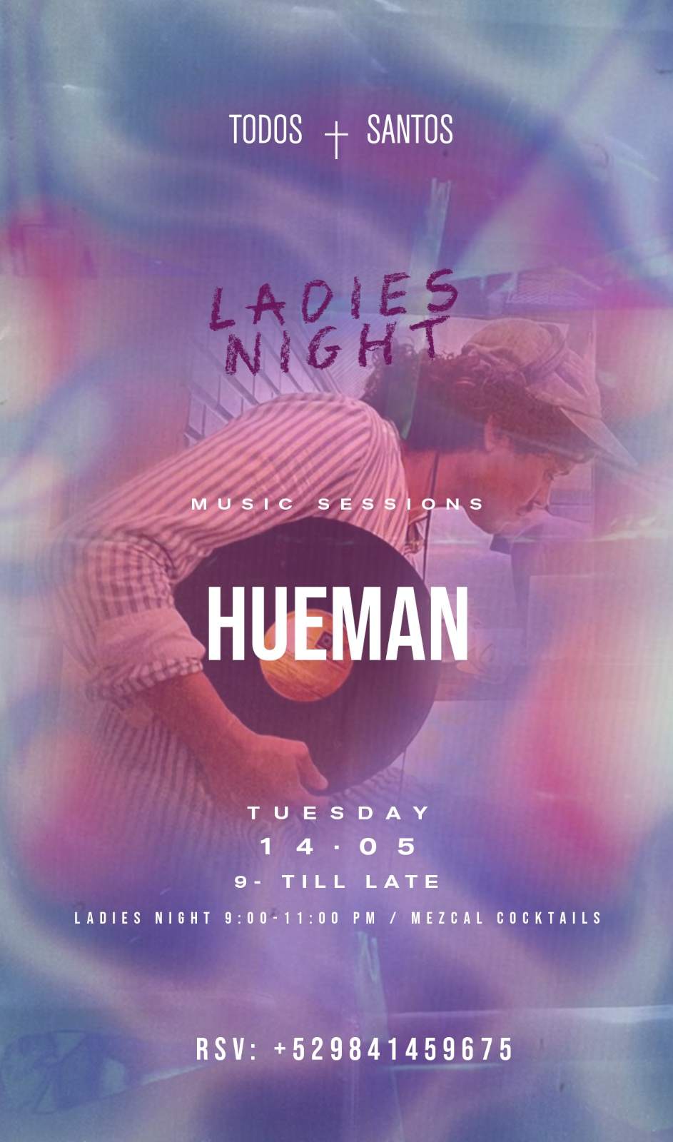 HUEMAN + LADIES NIGHT + TODOS SANTOS BAR - Página frontal
