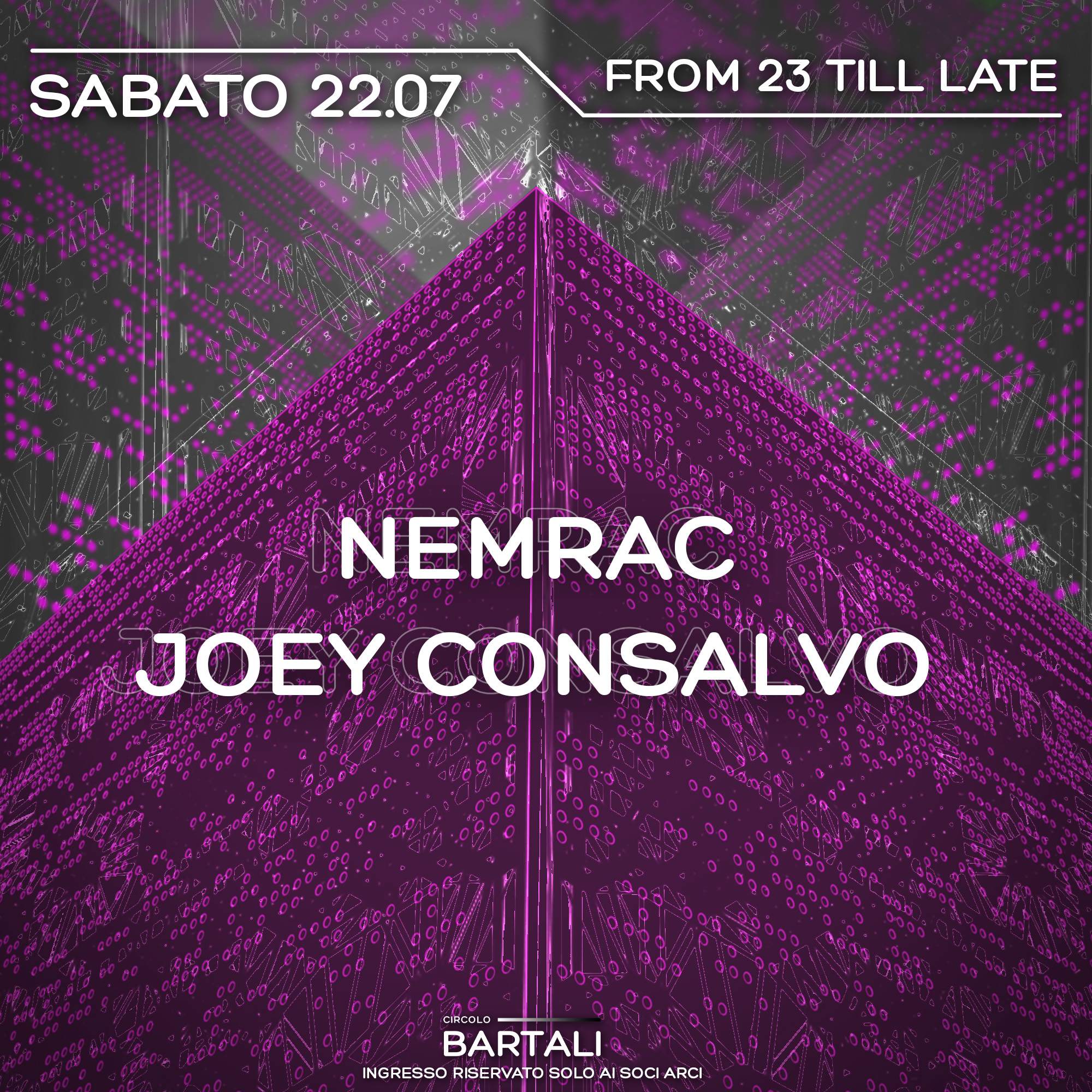 Nemrac - Joey Consalvo - Página frontal
