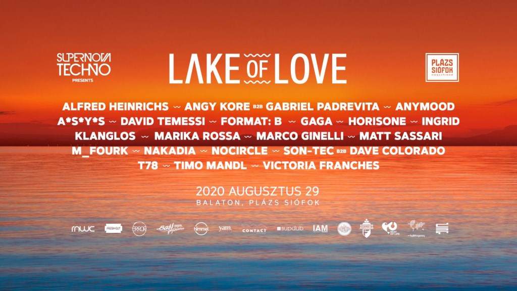 Lake of Love Festival 2020 - フライヤー裏