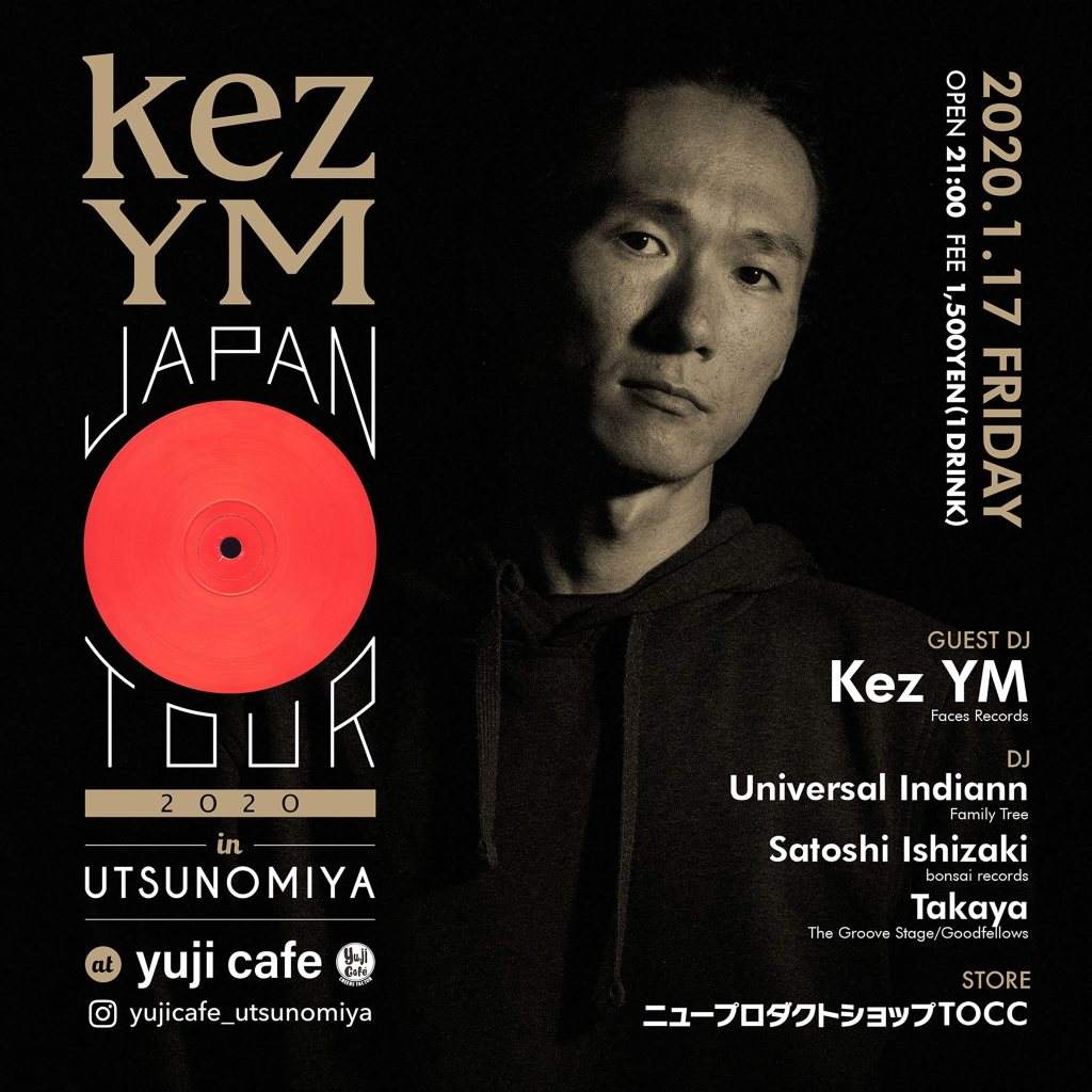 Kez YM Japan Tour 2020 in Utsunomiya - Página frontal