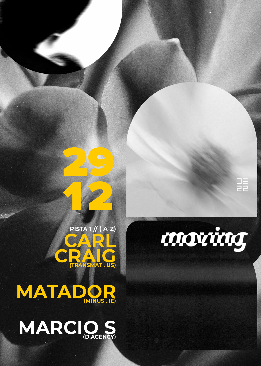 MOVING with Carl Craig, Matador & Marcio S - Página frontal
