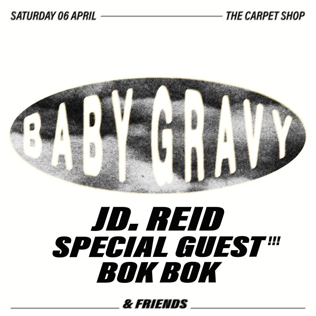 BABY GRAVY: JD. REID & Friends - フライヤー表