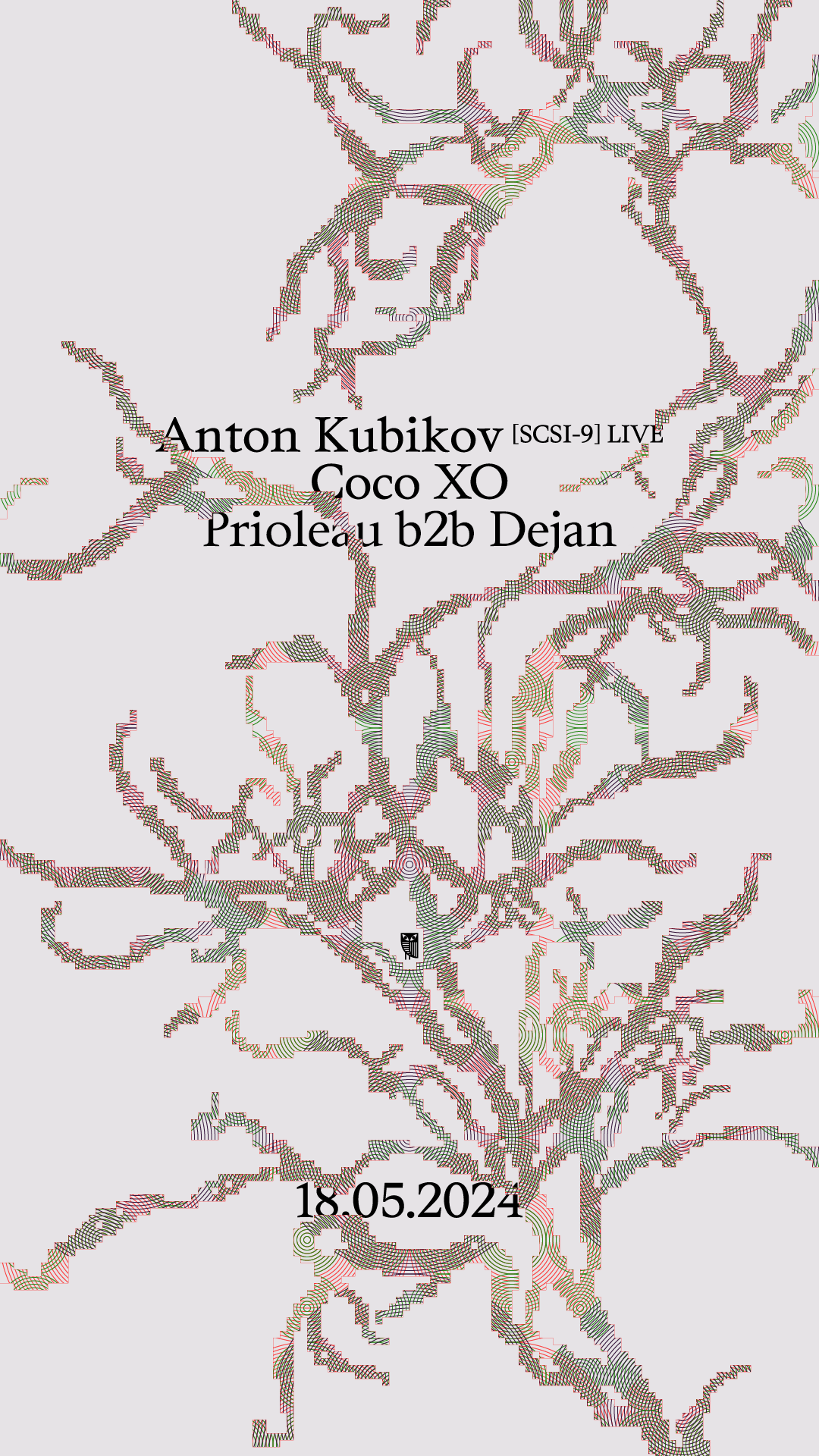 Anton Kubikov (SCSI-9) ᴸᴵᵛᴱ • Coco XO • Prioleau b2b Dejan - Página frontal