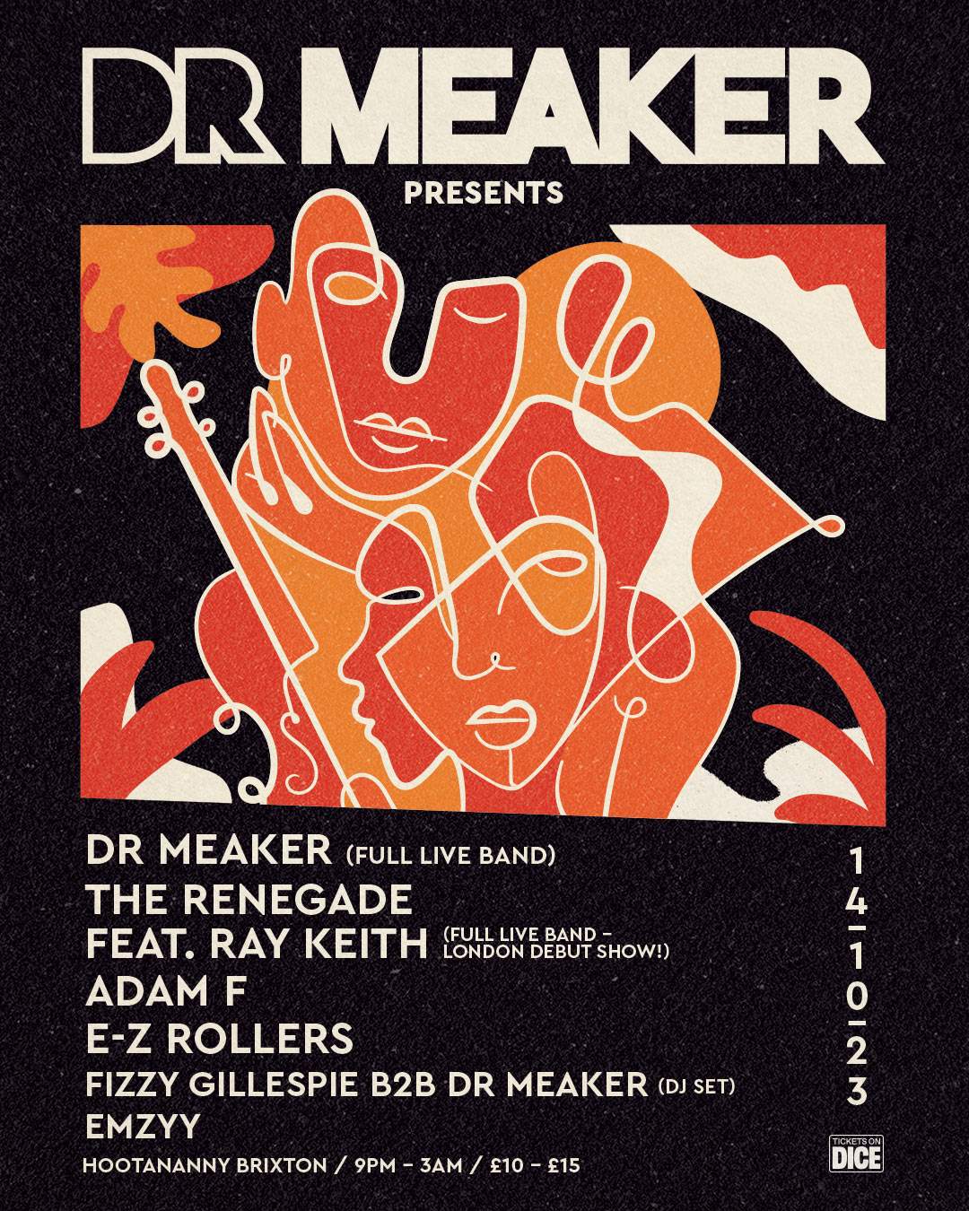 Dr Meaker presents: The Renegade feat. Ray Keith, E-Z Rollers + more - Página frontal