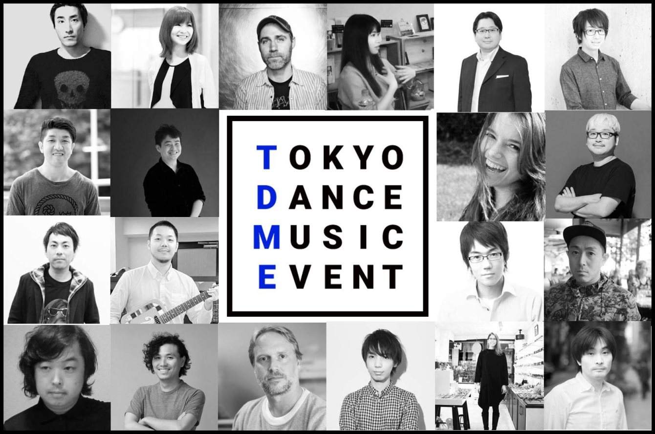 Tokyo Dance Music Event - フライヤー表