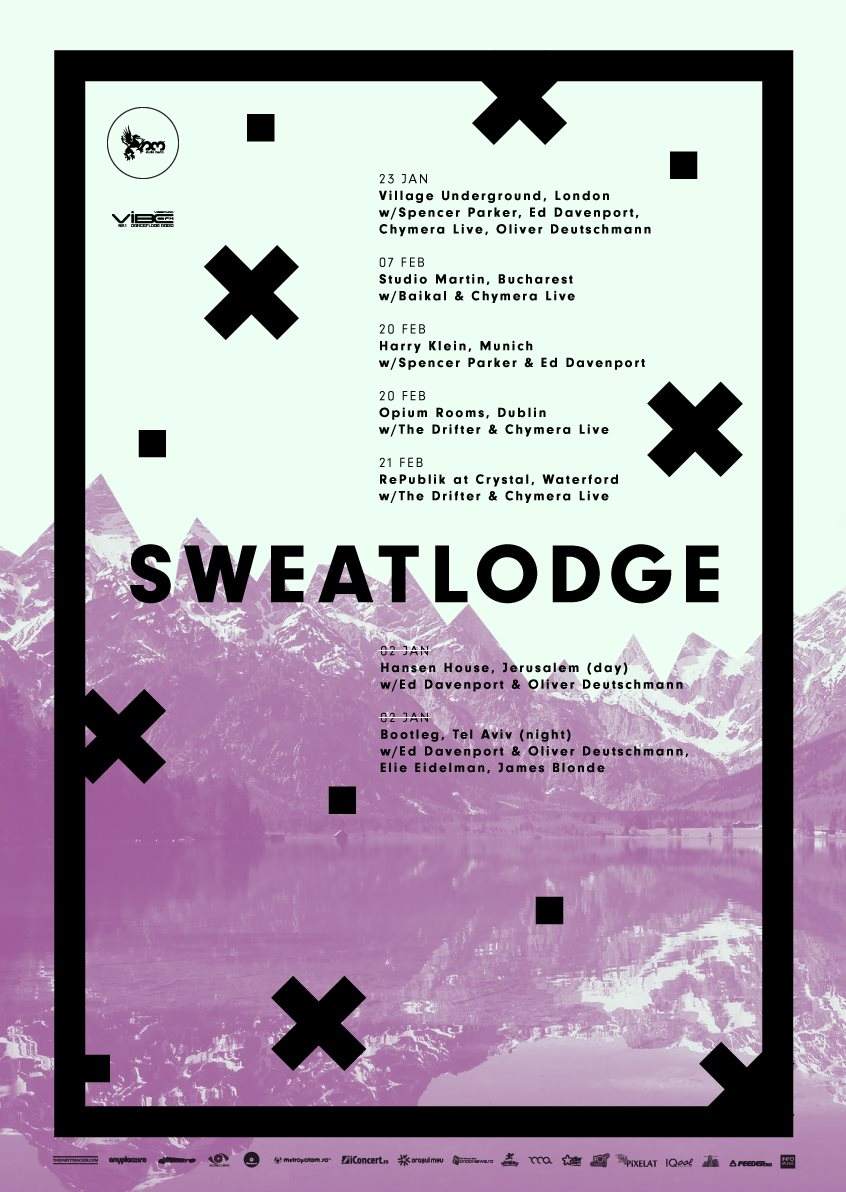 Studio Martin x Sweat Lodge: Baikal, Chymera Live, Victor Stancov - Página frontal