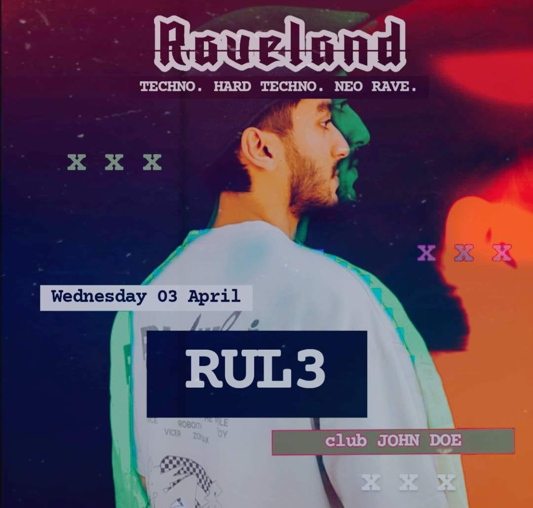 RAVELAND: Hard Techno Rave w/ Wild Fox & Rul3 - Página trasera