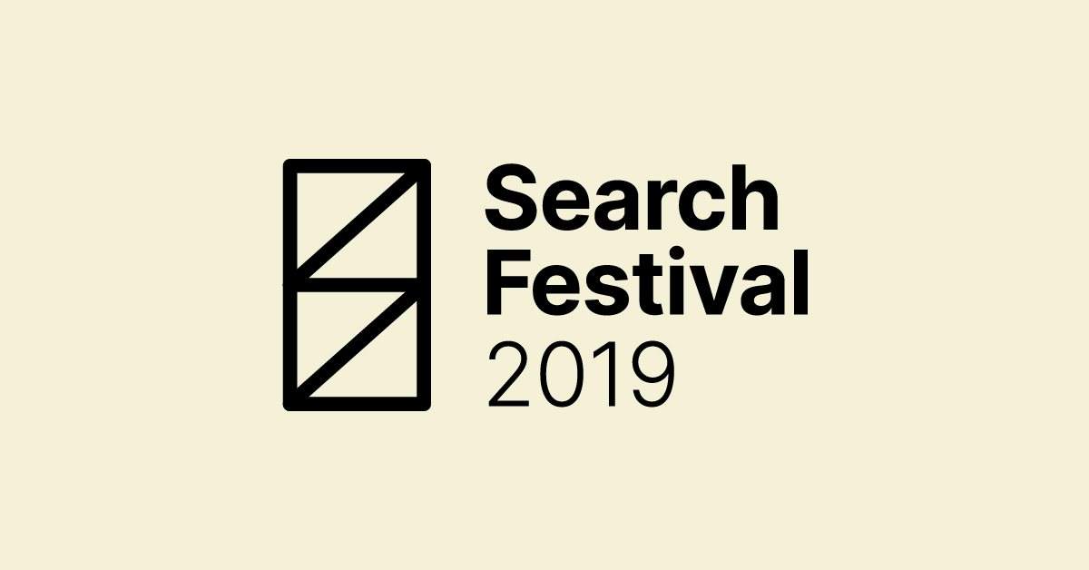 Search Festival 2019 - フライヤー表