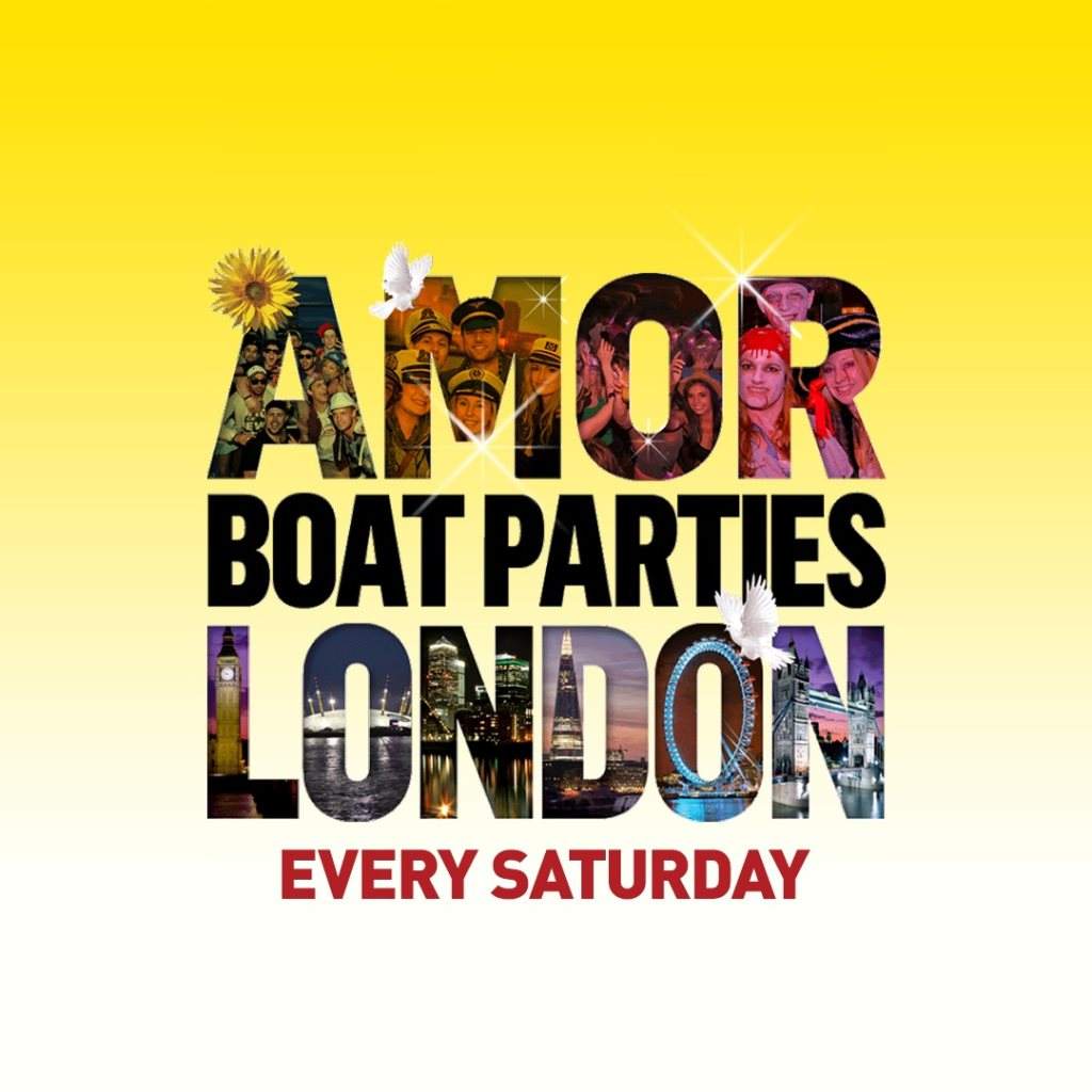 Amor London Boat Party + Free Egg Afterparty - フライヤー表