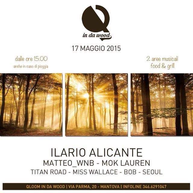 Qloom in da Wood #2 with Ilario Alicante, Matteo_wnb, Mok Lauren and More - Página trasera