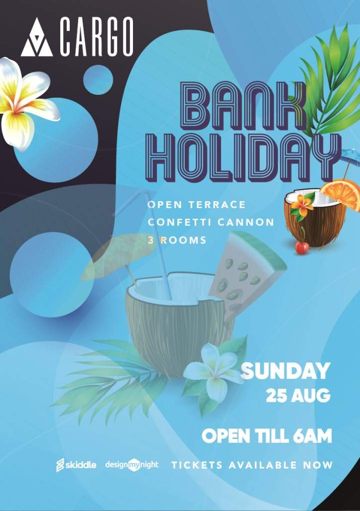 Bank Holiday Sunday - フライヤー表