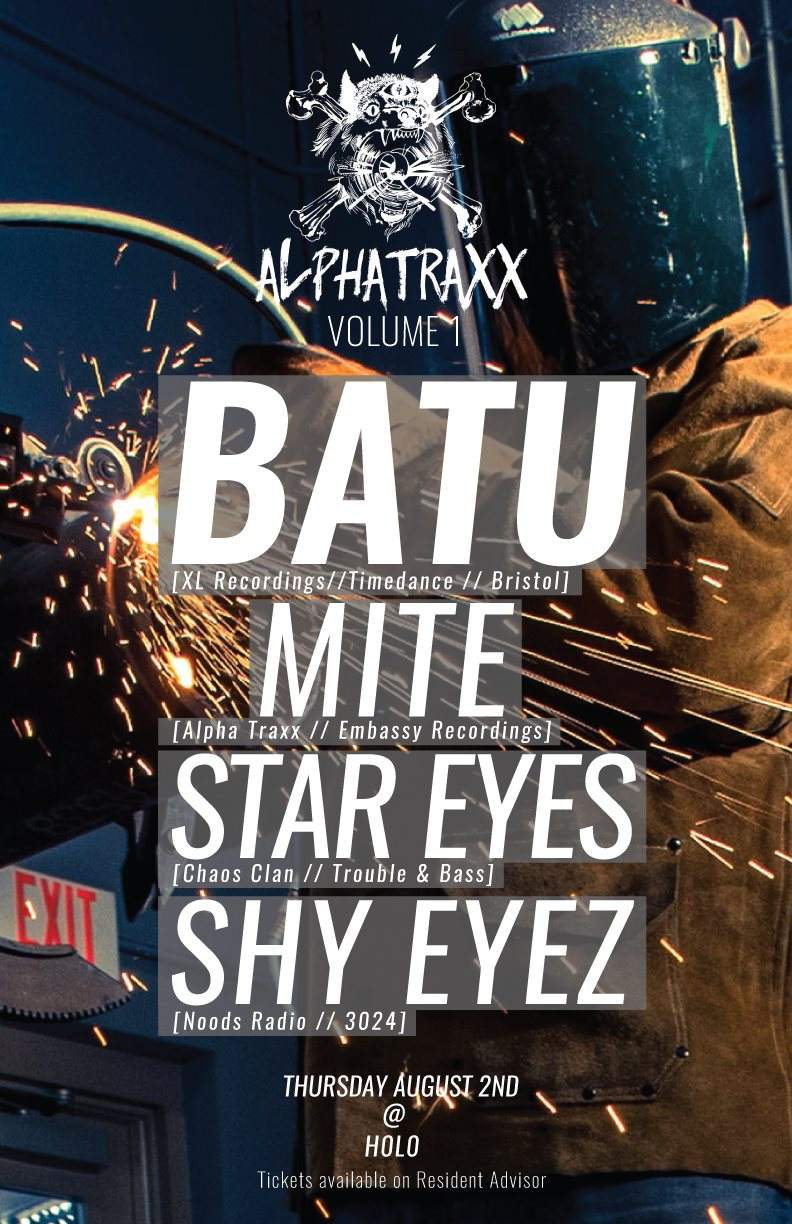 Alphatraxx vol.1 with Batu//Mite//Star Eyes//Shy Eyez - Página frontal