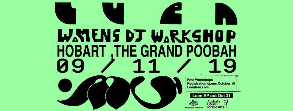 Women's DJ Workshops Hobart - Página frontal