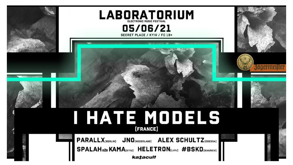I Hate Models x Parallx x Laboratorium - Página frontal