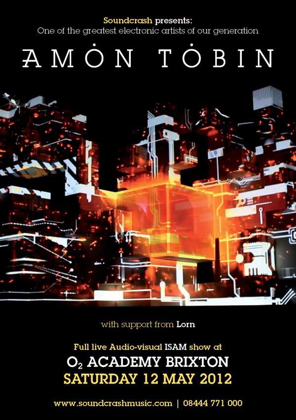 Amon Tobin - Live Isam Show - Página frontal