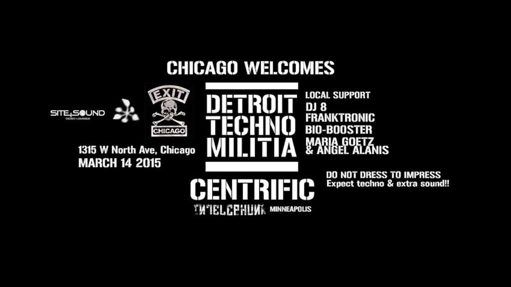 Detroit Techno Militia & Friends - Página frontal