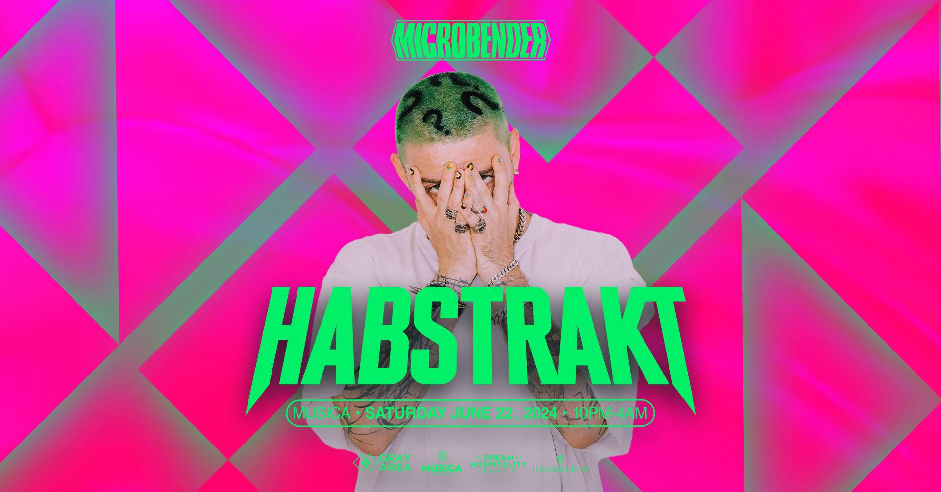 Habstrakt & Guests by Microbender & Musica - Página frontal