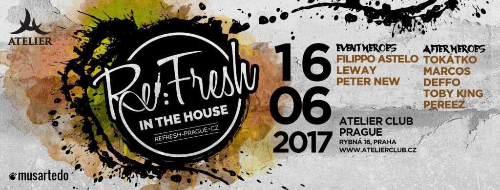 Re:Fresh In The House - フライヤー表