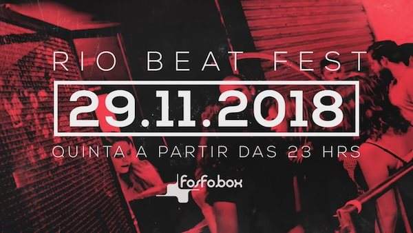 Rio Beat Fest - フライヤー表