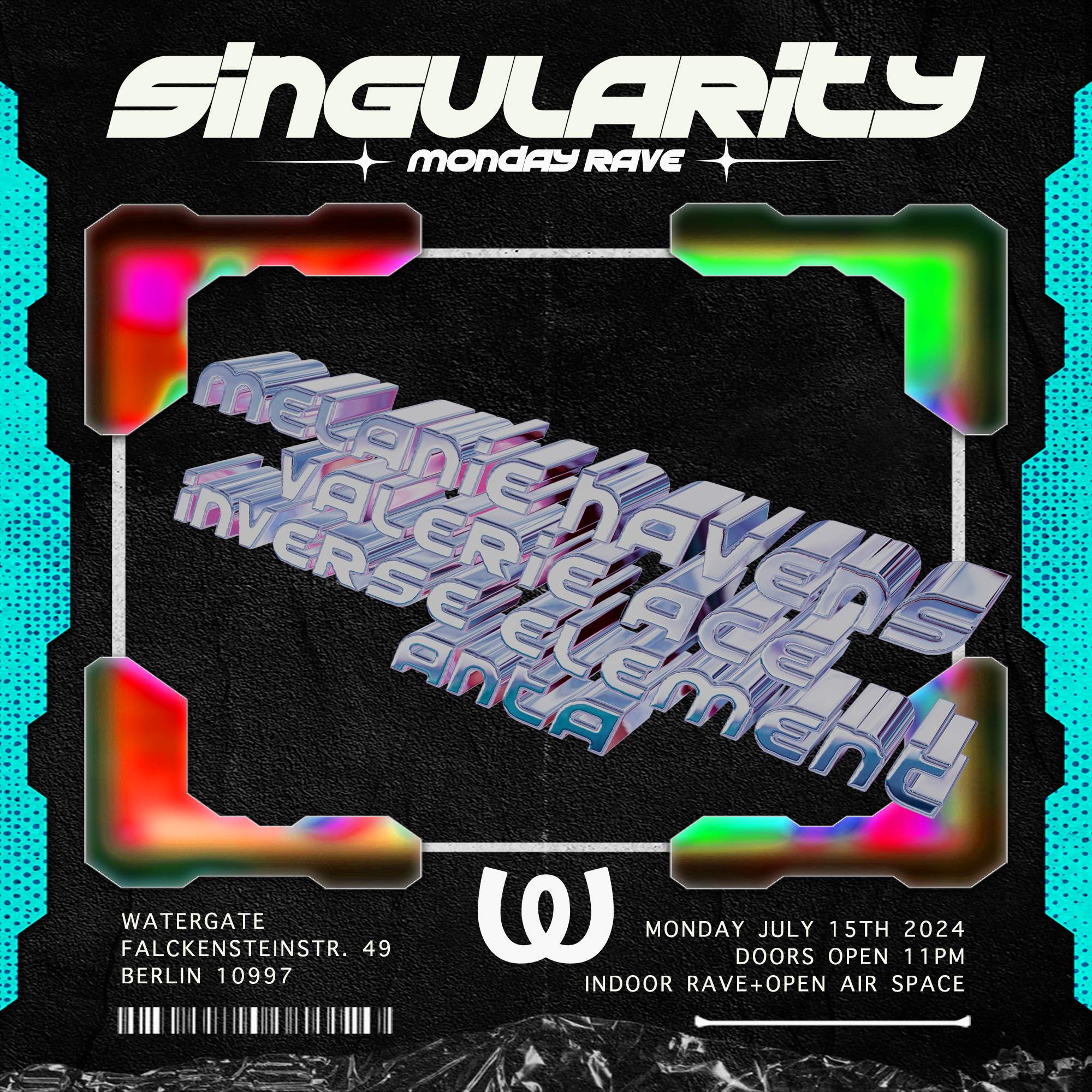 SINGULARITY MONDAY RAVE at Watergate, Berlin