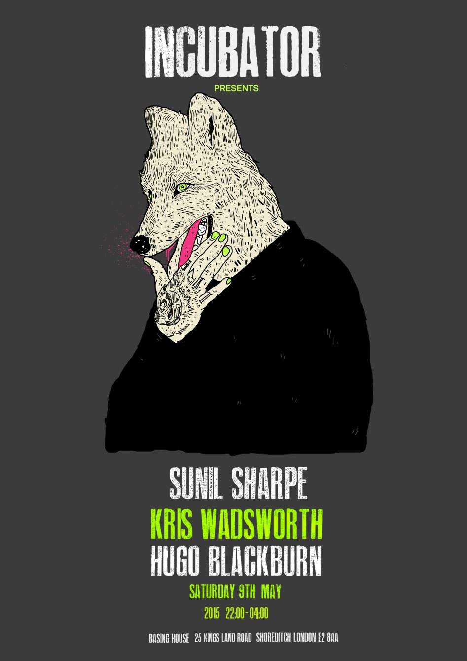 Incubator with Kris Wadsworth present: Sunil Sharpe - Página frontal