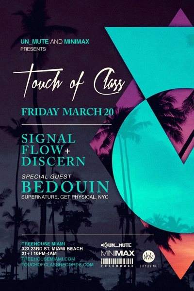 Touch Of Class Records Showcase - フライヤー表