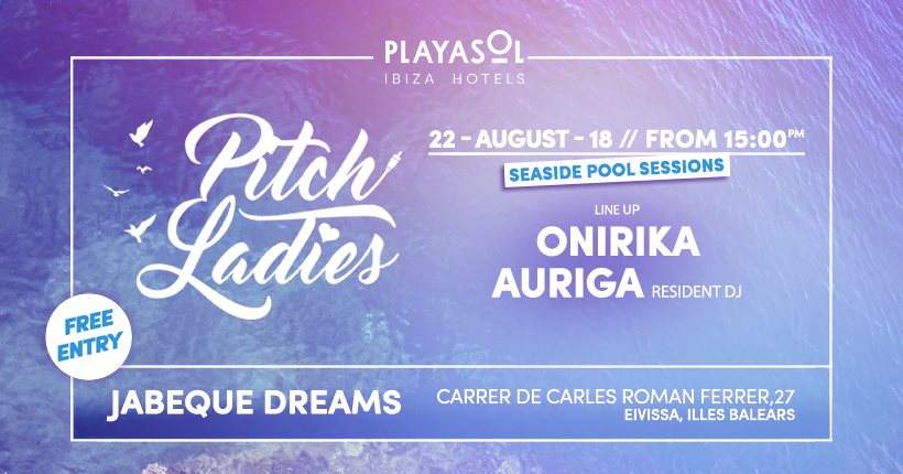 Seaside Pool Sessions by Pitch Ladies - Página frontal