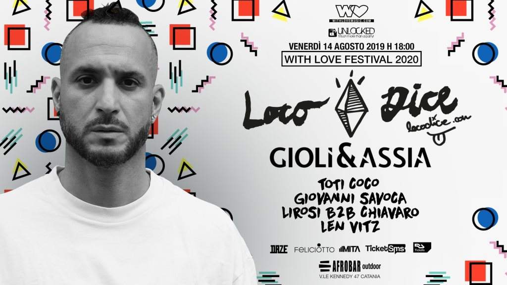 [RESCHEDULED] With Love Festival 2020 with Loco Dice - Página frontal