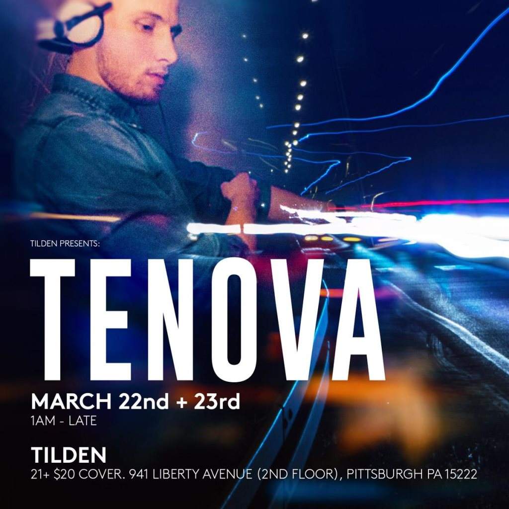 Tilden presents: Tenova - Página frontal