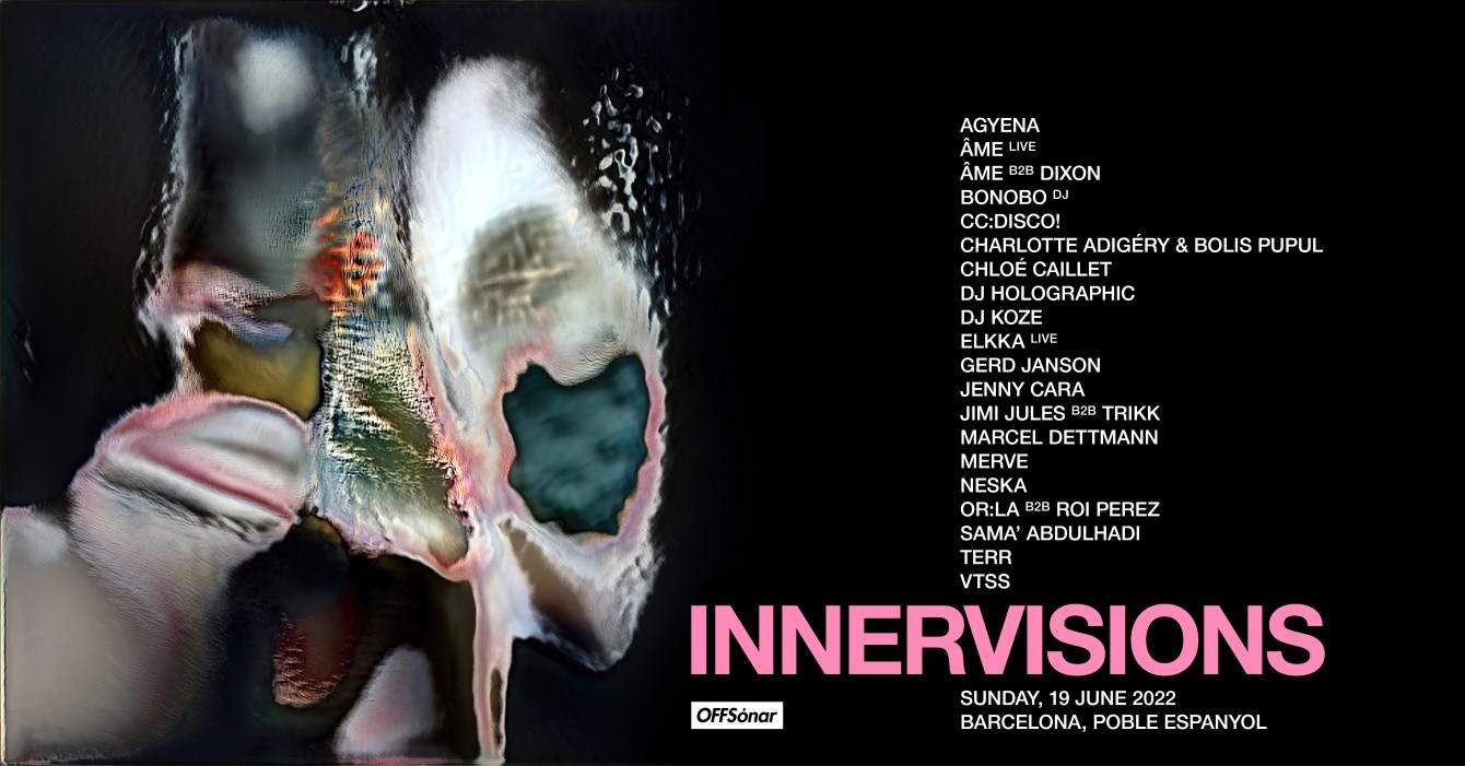Innervisions Barcelona 2022 - フライヤー表