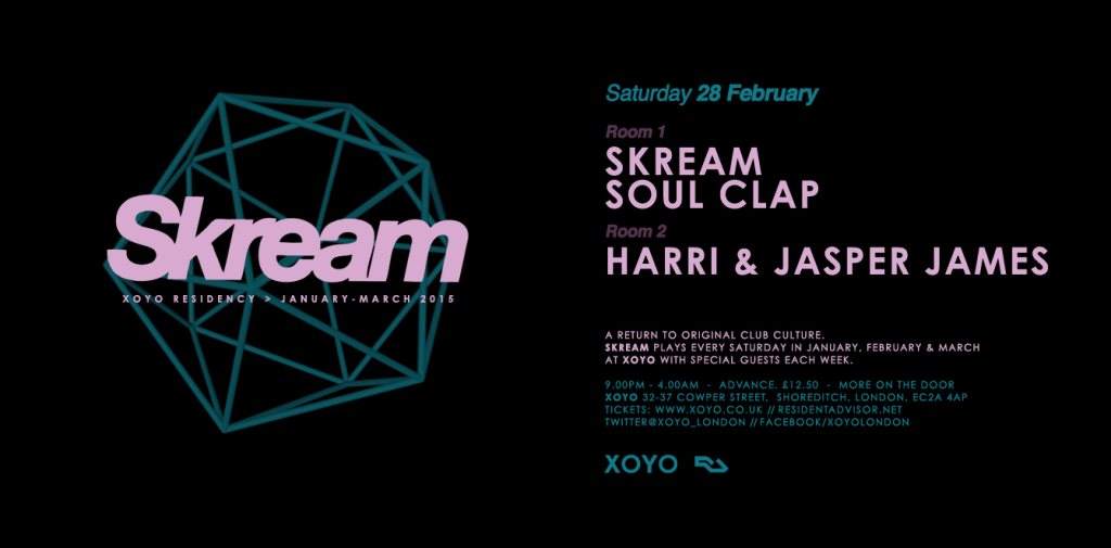 Skream + Soul Clap + Harri & Jasper James - Página frontal